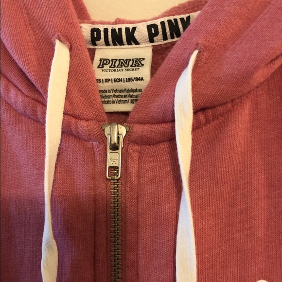 VS PINK Tie-Dye Zip Up Hoodie - Picture 3 of 4